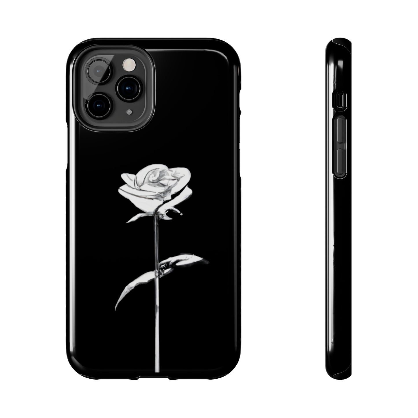 Classic iPhone Cases: White Rose